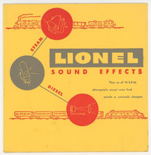 1940s-50s Lionel Trains Sound Effects Evelope...