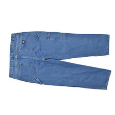 Dickies Men's Carpenter Jeans 38x32 Blue Denim Work Pants 1993SNB Medium Wash
