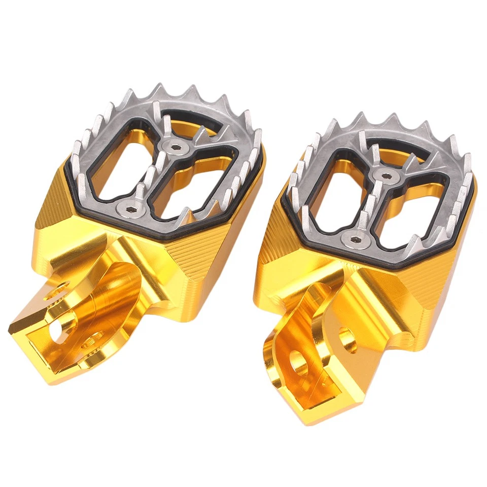 Dirt Bike Foot pegs Rearset For Honda CRF230L 2003-2009 2004 2005 06 07 08 Gold - Imagem 2 de 4