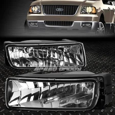 FOR 03-06 FORD EXPEDITION CLEAR LENS BUMPER DRIVING FOG LIGHT REPLACEMENT LAMPS