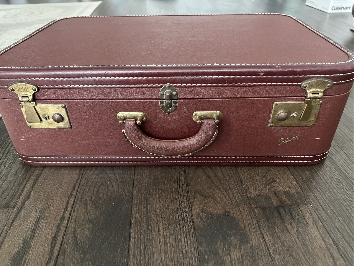昭和　ビンテージ　skyway キャリーケース Vintage Skyway Luggage Hard Shell 21 x 13.5 inches Suitcase | eBay