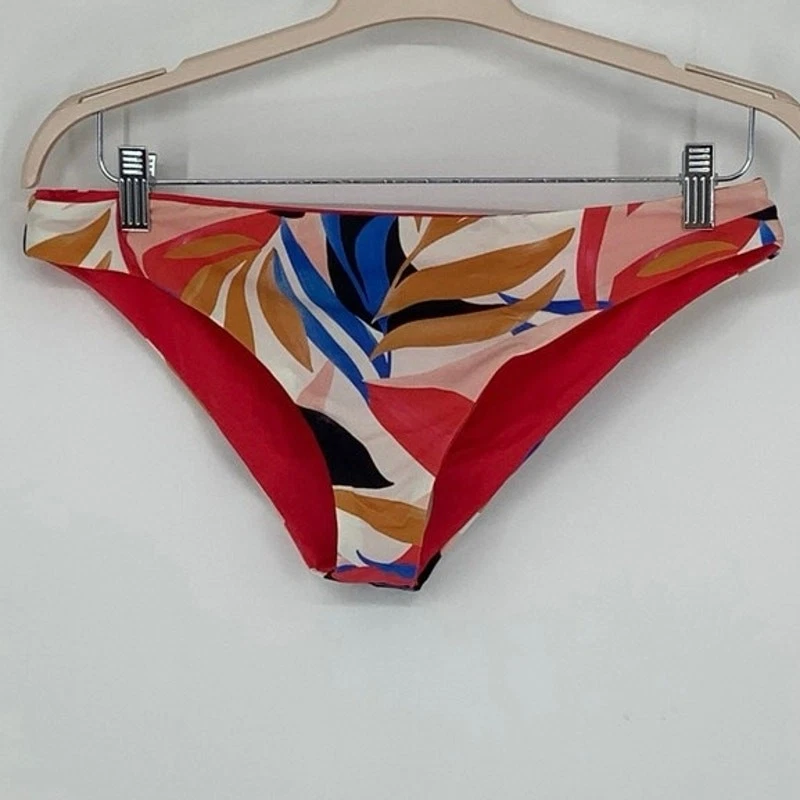 Traje de baño reversible prAna talla grande Tropics Gemma Hipster bikini O4-10 Foto 3 de 4