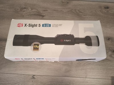 ATN X-Sight 5 Gen 5 5-25x Smart Day/Night Digital Riflescope