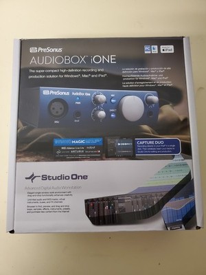New in Box Presonus Audiobox iOne USB Audio Interface