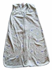 Baby HALO SleepSack Light Green Fleece Animal Print Large 12-18 M 22-28 lbs.