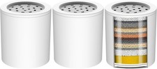 20 Stage Shower Filter Cartridge for Hard Water Showerhead Filters - 3 Pack