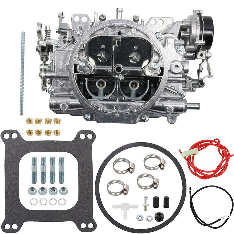 New For Edelbrock 1406 Performer 600 CFM 4 Barrel Carburetor W/ Electric Choke Foto 3 de 4