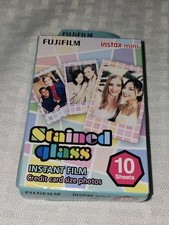 Fujifilm - Instax Mini  Stained Glass Instant Film 10 Sheets EXPIRED New Sealed