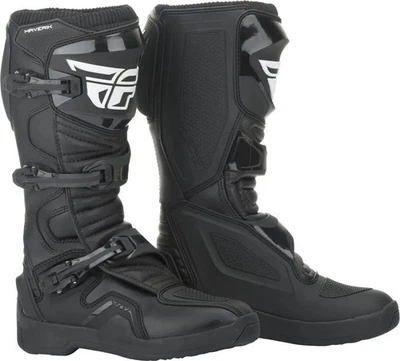FLY RACING Maverik Stiefel schwarz Gr. 45,5 , Fly 364-67111 Motocross Stiefel MX - Bild 1 von 2