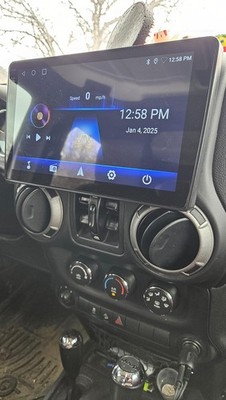 2+64GB Apple Carplay Android Auto Stereo Car Radio For Jeep Wrangler 2007-2017