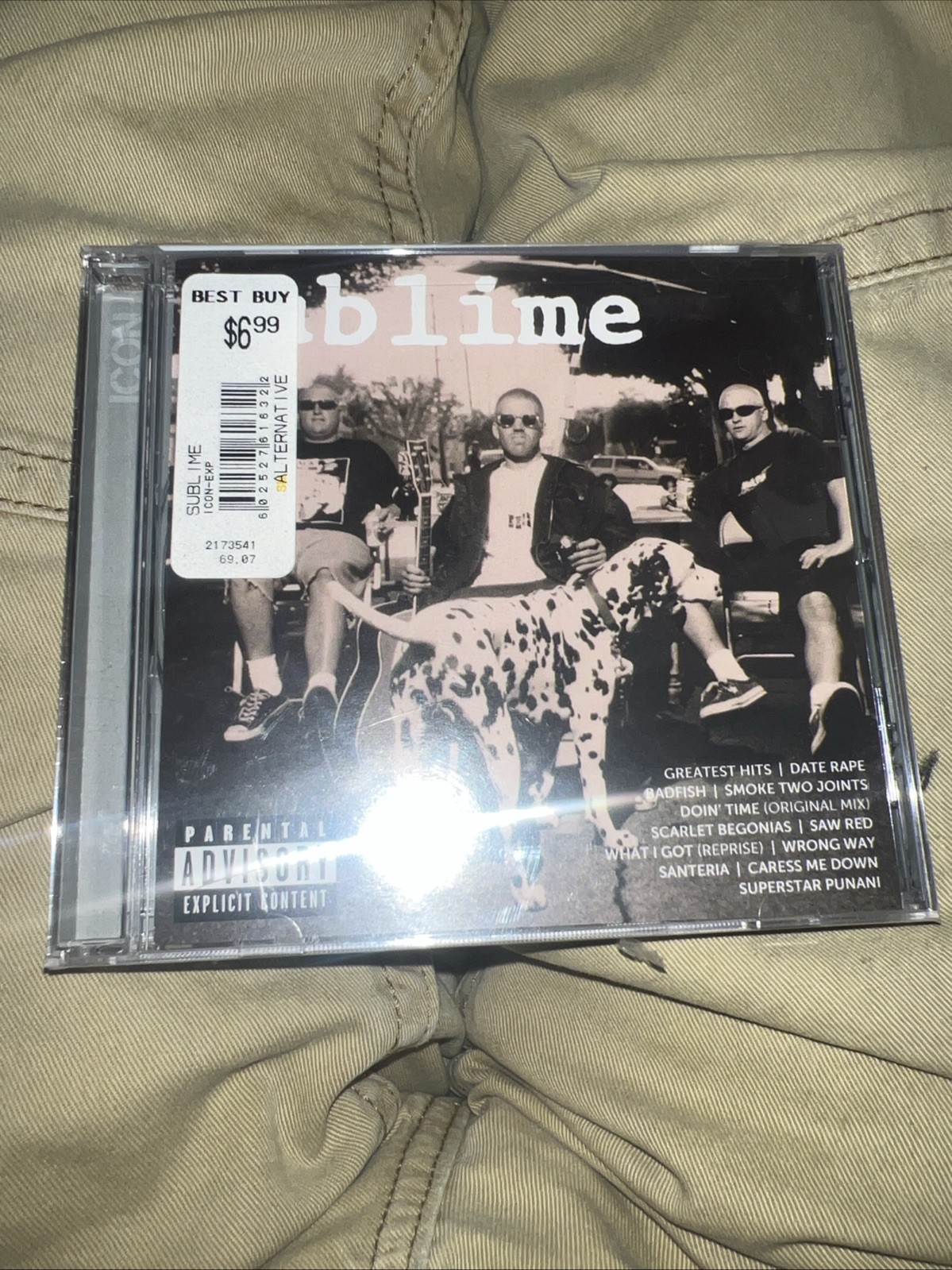 Sublime - Icon New CD In Shrink GEFFEN RECORDS FREE SHIPPING