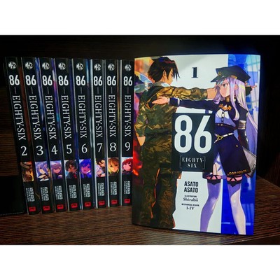 NEW 86 Eighty-Six Light Novel Volume 1-13 (English Version) FREE SHIPPING