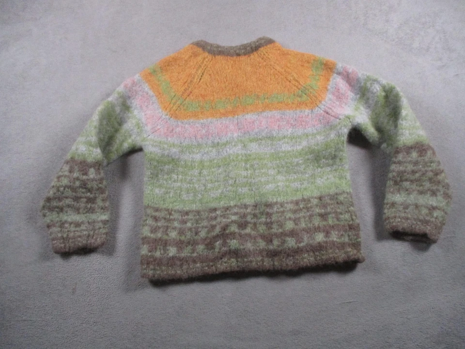 Velvet by Graham & Spencer Sweater Womens Medium Multicolor Alpaca Knit Pullover - Image 3 of 4