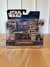 Star Wars Micro Galaxy Squadron Wedge Antilles X-Wing  Damaged