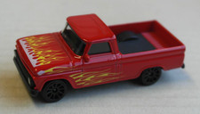 Majorette Chevy Chevrolet C10 Pickup Truck rot Flammen Flames Oldtimer Auto Car