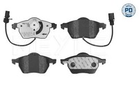 Meyle Bremsbelagsatz, Scheibenbremse MEYLE-PD: Advanced Perform 025 230 1820/PD