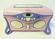 Disney Princess Cd Jukebox Player Jewelry Box with Mirror combo 2006 Works
