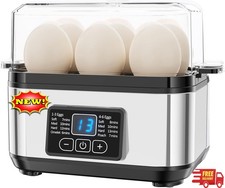 Cocedor de huevos eléctrico rápido, capacid...
