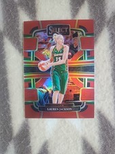 Lauren Jackson 2024 WNBA Select #89 Red Prizm 95/149 Seattle Storm