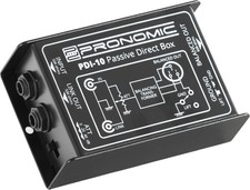 1 Kanal Passiv DI Box XLR Klinke Groundlift M...
