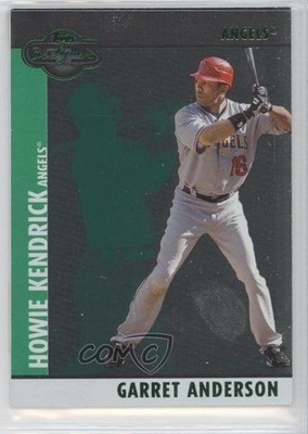 2008 Topps Co-Signers Silver Green /200 Garret Anderson Howie Kendrick #051 0b5