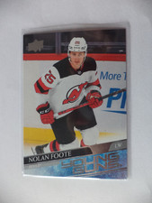 2021 - 22  UD  EXTENDED   YOUNG  GUNS  NOLAN  FOOTE  DEVILS    729