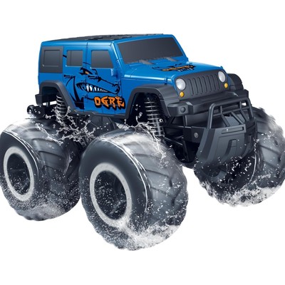1:16 Waterproof Monster Truck RC Car - All-Terrain Fun for Kids 6-12