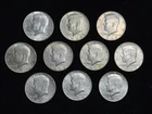 10 Lot - 1967 P Kennedy Half Dollars - Very Fine condition - 40% Silver - ¢50