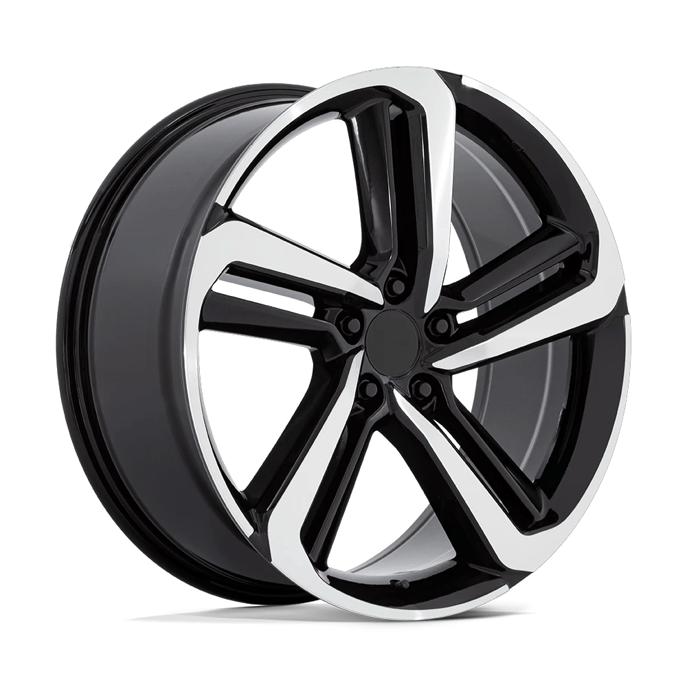 Honda Accord Sport Replica 20X8.5 +45 Black Machined Wheel 5X114.3