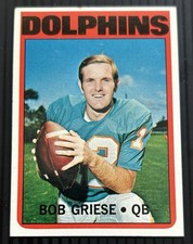 1972 Topps - Bob Griese #80 - HOF