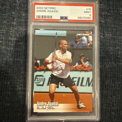 2003 NETPRO  Andre Agassi #G15 United States PSA 9