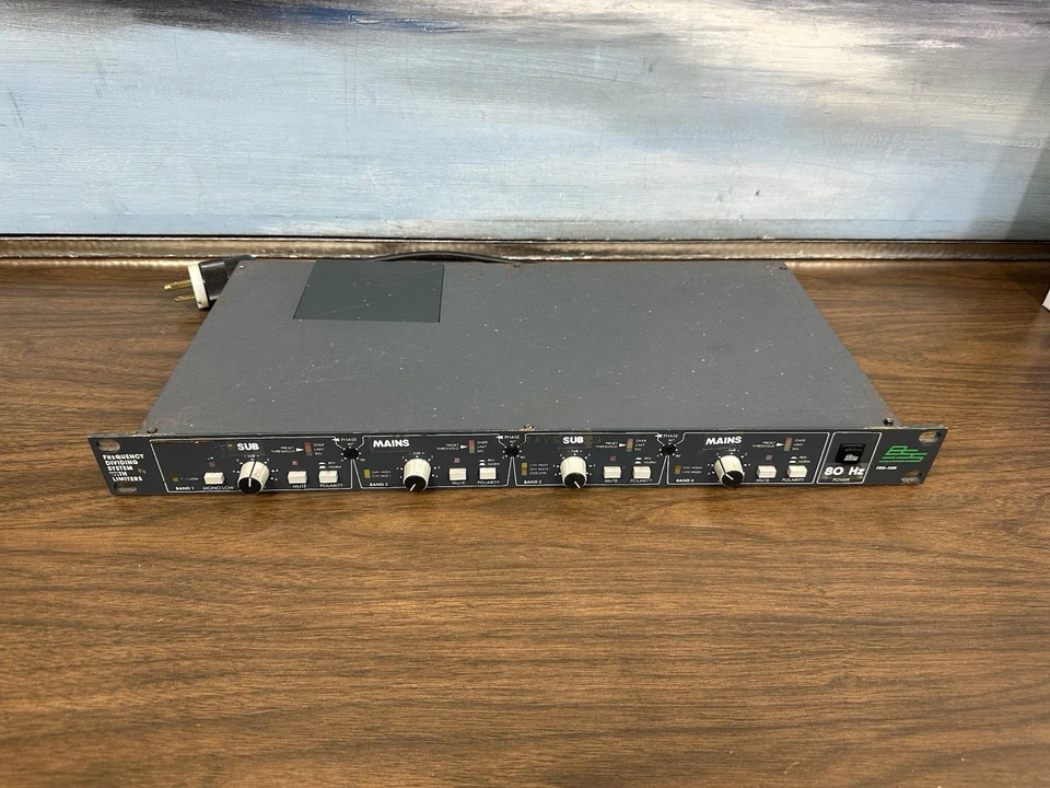 BSS FDS-360 Frequency Dividing System Crossovers - With Two Cards - Image 2 of 4