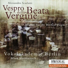 Vokalakademie Berlin - Vespro Della Beata Vergine [New CD]