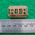 Boer War WW1 British Army Royal Irish Rifles Regiment Shoulder Title Badge