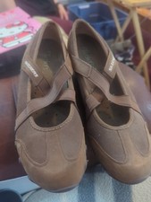 Skechers Womens Big Girls Brown Strapped Sandal Shoe Walking Summer Sz 8.5