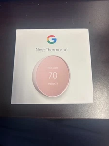 Google Nest Smart Thermostat, Sand - GA02082-US
