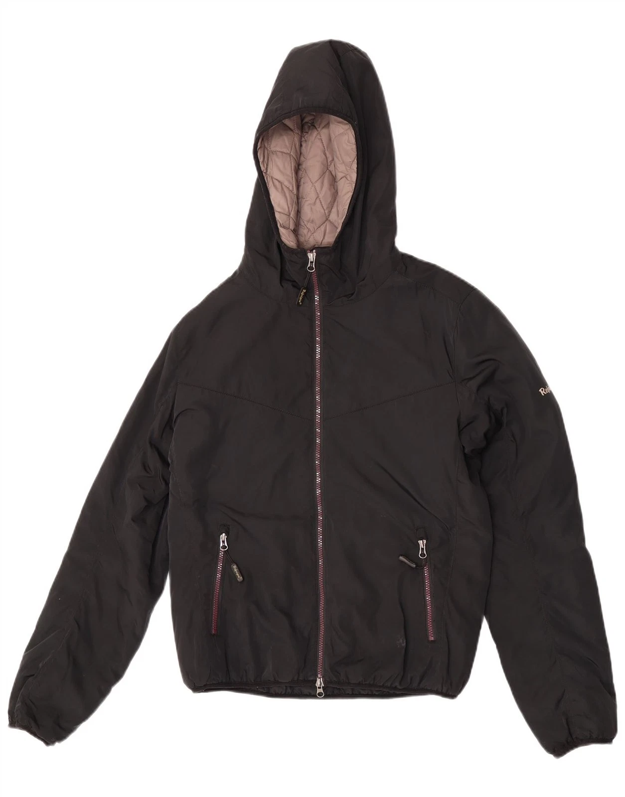 Refrigue Mens Hooded Padded Jacket UK 36 Small Black Polyester DD01
Opens in a new window or tab