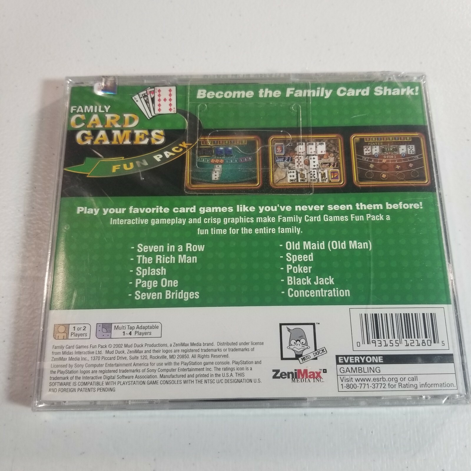 Family+Card+Games+Fun+Pack+28Sony+PlayStation+12C+200329 for sale