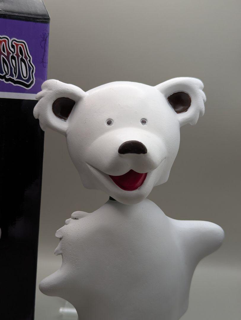 Grateful Dead Dancing Bear Bobblehead - White, Collectible Grateful Dead Dancing Bear Bobblehead - White, Collectible