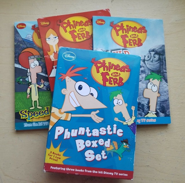 Phineas and Ferb Chapter Book Ser.: Phineas and Ferb Chapter Book Box ...