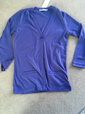 Emreco Ladies Jumpers Emreco Ladies One Button Cardigan With