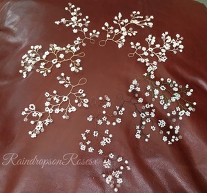 Wedding Hair Vine Sprigs Baby S Breath Gypsophila Hairpieces Boho