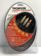 Thomson Cavo Home Cinema - Cavo audio/video da 3RCA a 3RCA - 1,5 m - (KHC010)