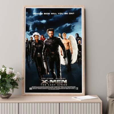 X-Men The Last Stand 2006 Movie Poster Wall Decor Film Art Print Canvas Poster