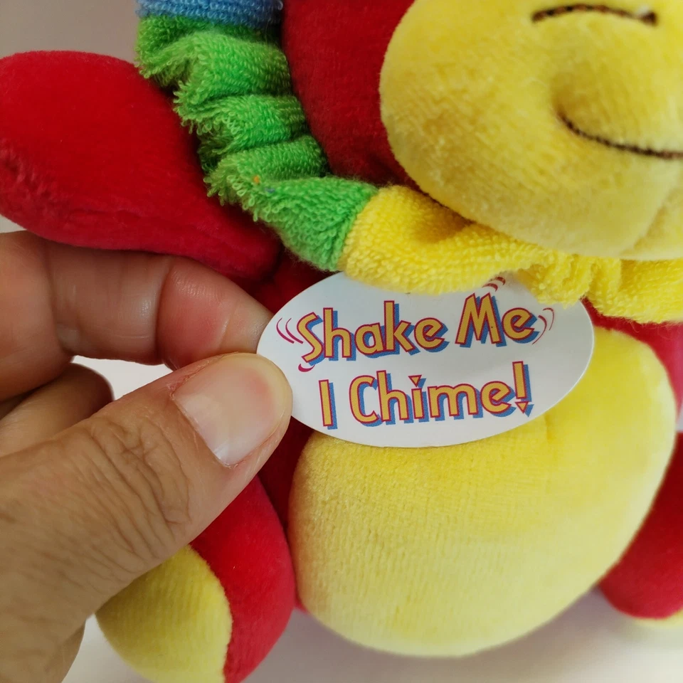 Vintage Braun Thermoscan Gund Lion Plush Chime Baby Rattle Toy Stuffed Animal(1) - Image 2 of 4