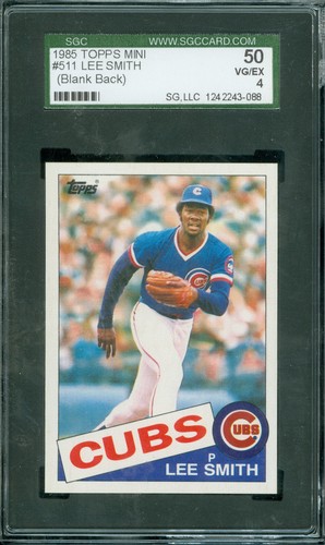 Lee Smith #511 1985 Topps Mini card