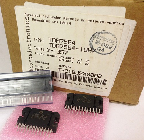 1 piece TDA7564 | 4 x 28W MULTIFUNCTION QUAD POWER AMPLIFIER | Flexiwatt25 | STM - Picture 5 of 8