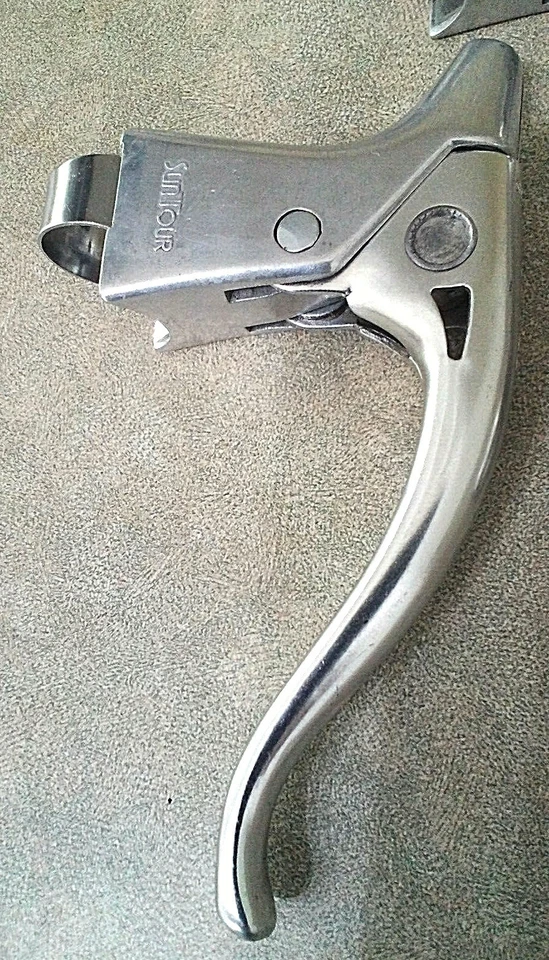 PALANCAS DE FRENO ESTILO CARRETERA SUNTOUR CYCLONE GENUINAS DE COLECCIÓN Foto 4 de 4