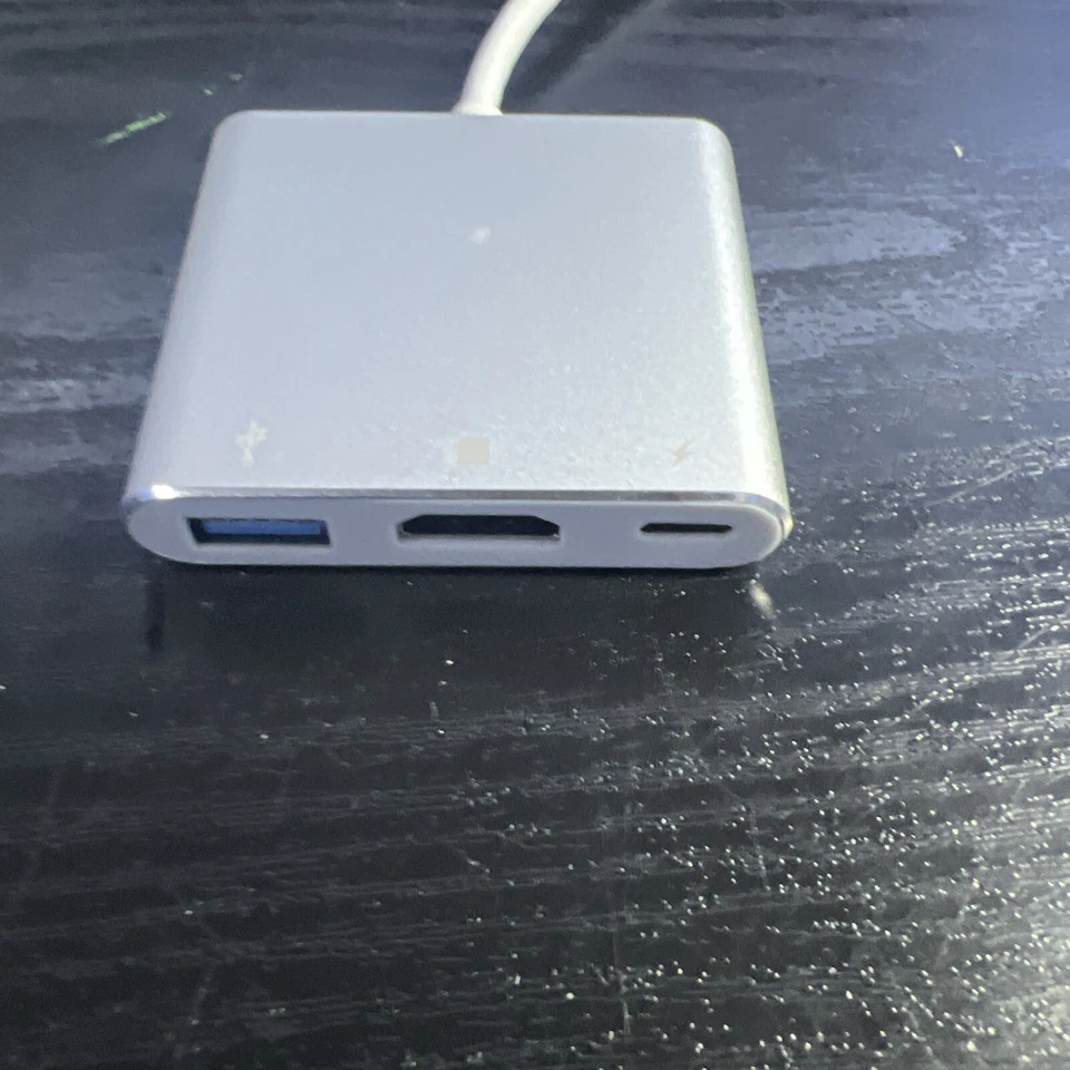 3-in-1 USB 3.1 Type-C to 4K HDMI Multiport Adapter Hub Cable for Type C Laptop - Image 4 of 4