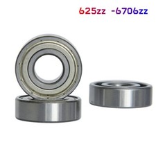Shielded Deep Groove Ball Bearing - All Sizes In Here 625zz -6706zz